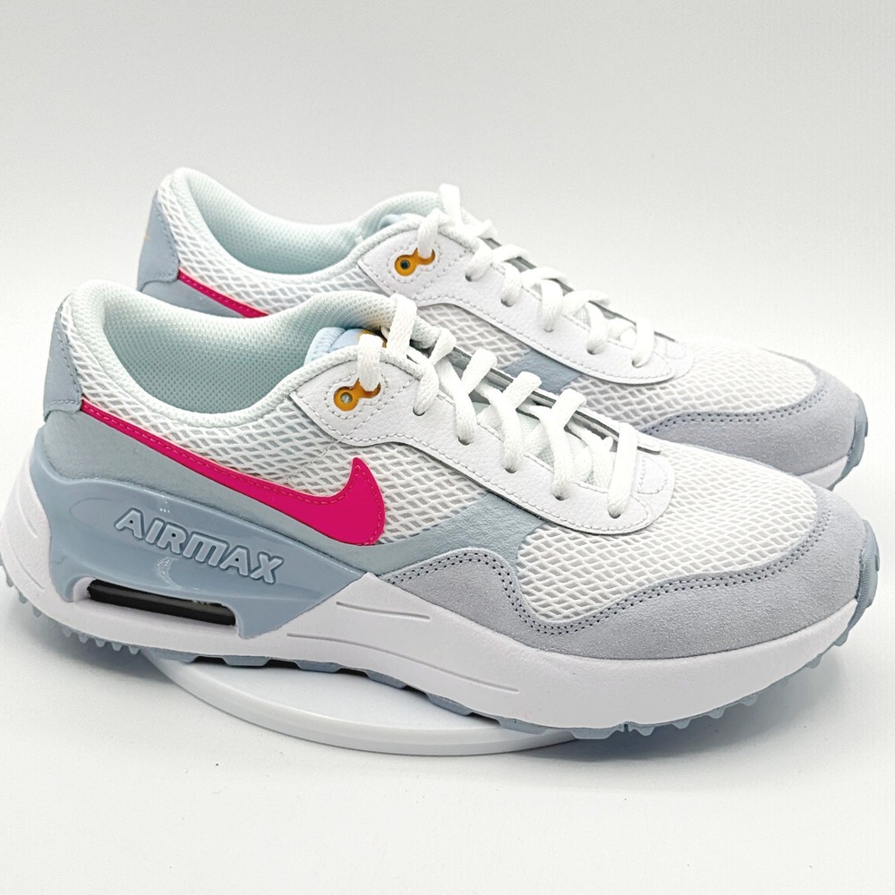 Nike Air Max Systm (GS) 'White Pinksicle-Blue' / DQ0284-113 / Size 7 Y
